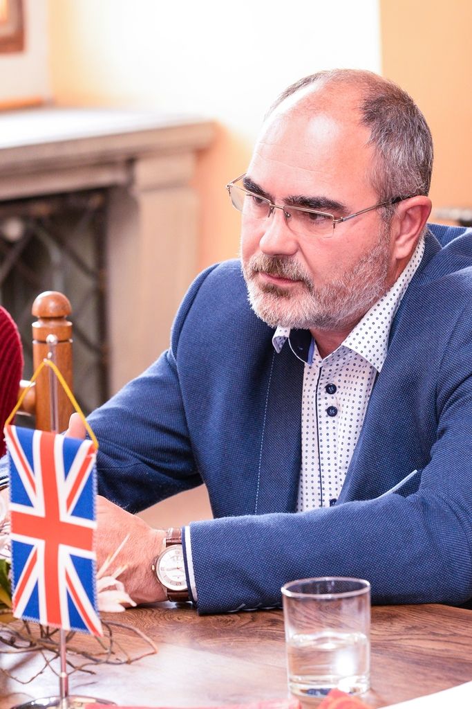 Britský velvyslanec zavítal na plzeňskou radnici (foto: M. Pecuch, 31.5.2018)