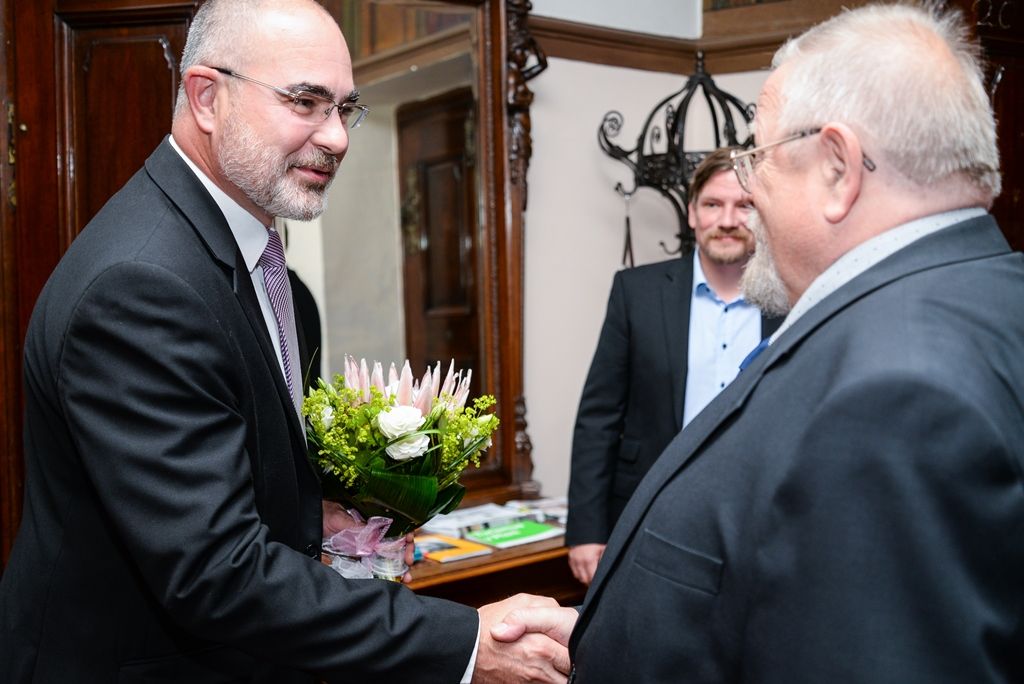 Filozof a politik Daniel Kroupa získal v Plzni prestižní Cenu 1. června (foto: M. Pecuch, 1.6.2018)