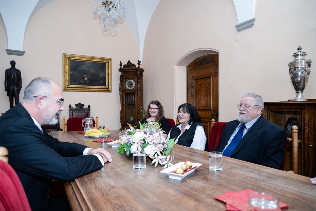 Filozof a politik Daniel Kroupa získal v Plzni prestižní Cenu 1. června (foto: M. Pecuch, 1.6.2018)