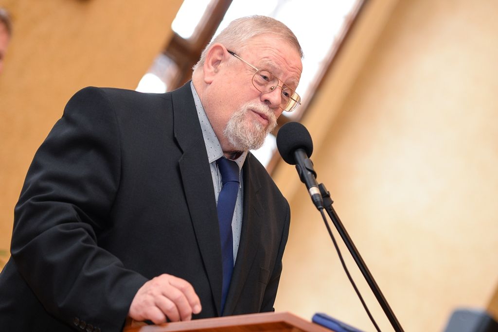 Filozof a politik Daniel Kroupa získal v Plzni prestižní Cenu 1. června (foto: M. Pecuch, 1.6.2018)