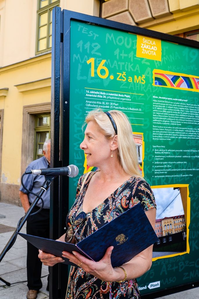 Plzeň netradičně představuje své základní školy (foto: M. Pecuch, 4.6.2018)