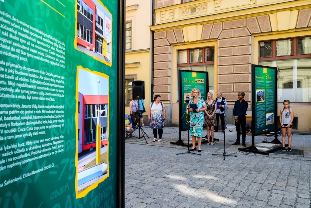 Plzeň netradičně představuje své základní školy (foto: M. Pecuch, 4.6.2018)