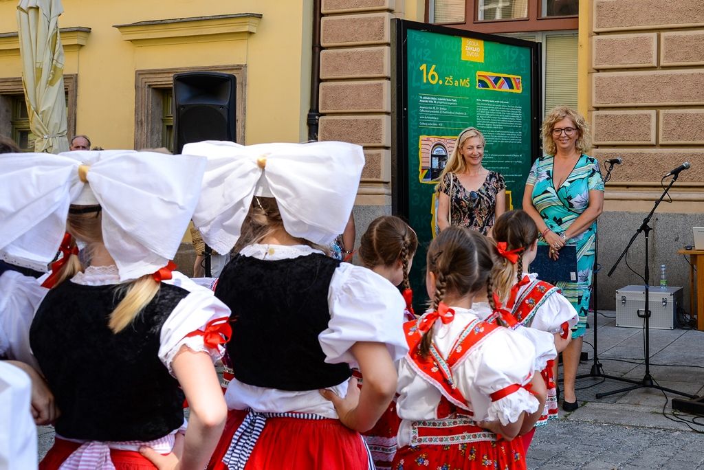 Plzeň netradičně představuje své základní školy (foto: M. Pecuch, 4.6.2018)