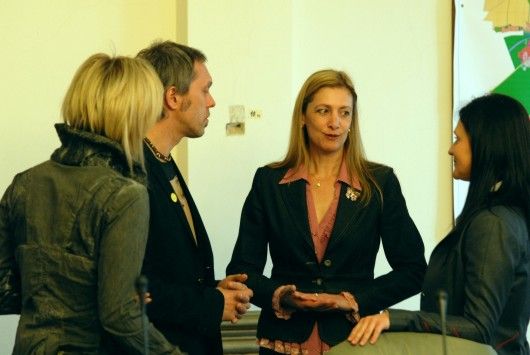 Tisková konference ke koncertu „Na podporu ženskosti“