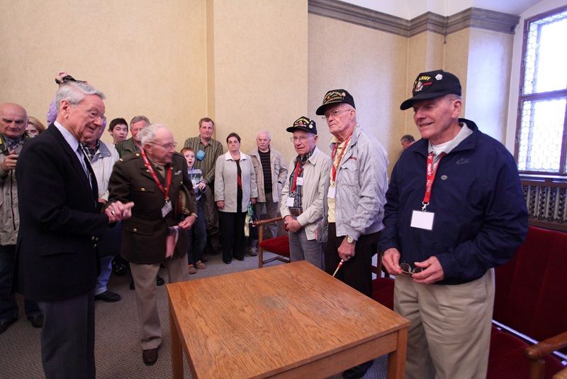 Slavnosti svobody 2010 - Váleční veteráni v Plzni