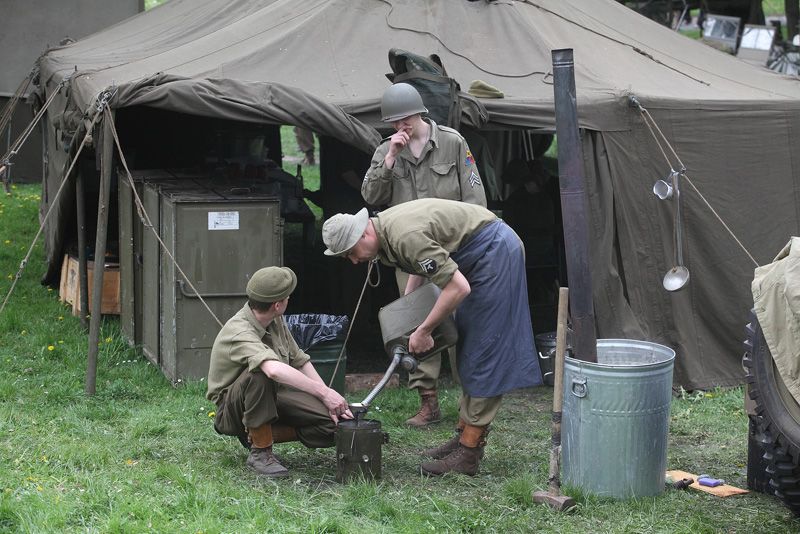 Slavnosti svobody 2010 - Historické kempy ve Štruncových sadech