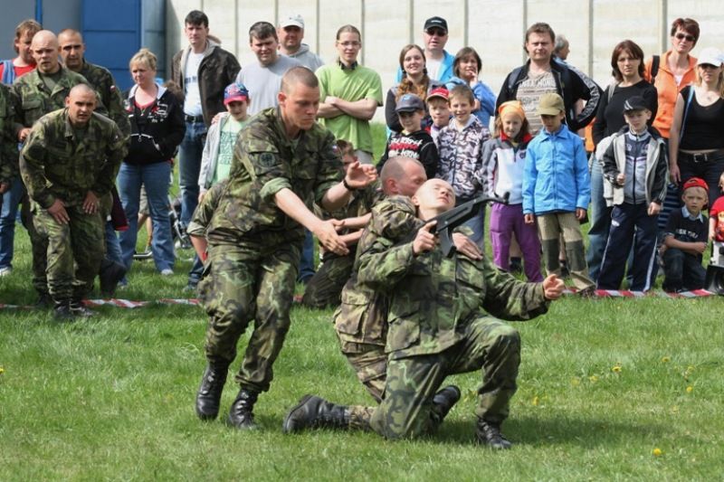 Lobezská střelnice byla v roce 2010 novým místem, kde se oslavy konaly. Po celý první květnový víkend tu byla k vidění dosud největší prezentace techniky, výzbroje a výstroje Armády ČR v Plzni. Představili se také vojáci a technika 2nd Stryker Cavalry z americké vojenské základny v německém Vilsecku. Návštěvníky čekaly například ukázky činnosti příslušníků vojenské policie, vojenských záchranných útvarů a ženistů. Armáda představila obrněný transportér PANDUR, Land Rover KAJMAN, radiolokátory ARTHUR a SURN-CZ, protiletadlové raketové systémy KUB, S 10 a RBS 70, lehký průzkumný a pozorovací systém LOS, mostní automobil AM-50 a terénní vozidla Tatra, Land Rover DEFENDER, UAZ, pyrotechnický robot.