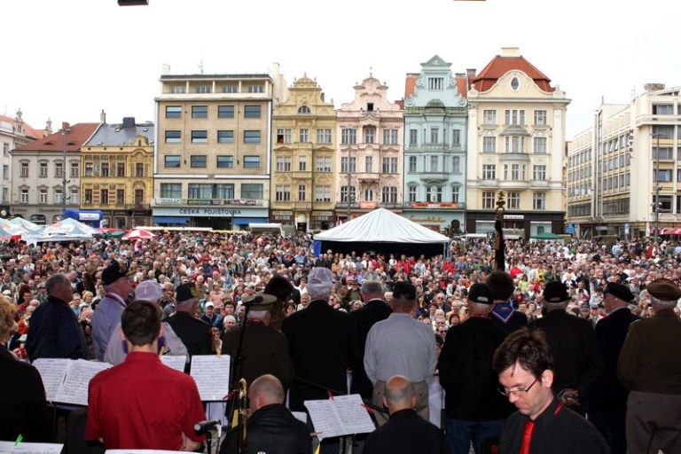 V rámci kulturního programu se na plzeňském náměstí Republiky představili mimo jiné Jan Vyčítal & Zelenáči, skupiny Taxmeni, Cop, BlueGate, Michal Tučný Revival nebo Jack Daniel. Nejvíce pozornosti přitahovali hosté nejvzácnější – váleční veteráni. Do atmosféry dnů osvobození přenesla návštěvníky i taneční zábava v retro stylu se skupinou Louisovi sirotci.
Slavnosti svobody  uzavřel v Plzni 6. května 2010 večer velký ohňostroj, který přihlížející diváci v závěru ocenili potleskem. Předcházel mu kulturní program v sadovém okruhu města, ve kterém se představili lidé v dobovém oblečení, zahrála černošská kapela s Marilyn Monroe a stepaři, dále skupiny Foligno, His Blue Star, Konrádyho malá dudácká kapela, Láďa Kerndl a Milan Benedikt Karpíšek. V ulicích byli také herci, kteří návštěvníkům přiblížili, jak vypadal život tehdejších obyvatel města a také některé historické momenty.