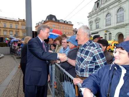 Pietní akt Díky Ameriko