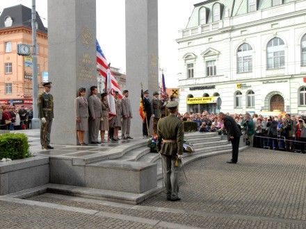 Pietní akt Díky Ameriko