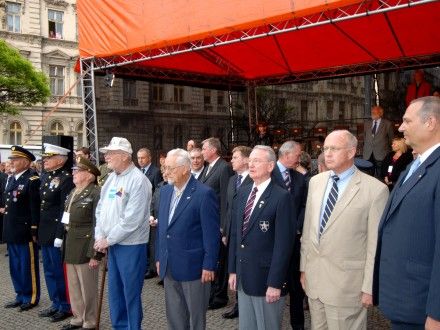 Pietní akt Díky Ameriko