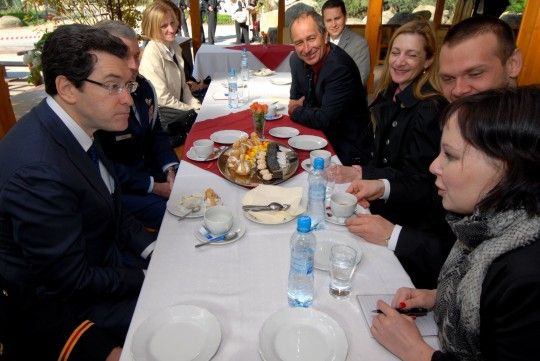 Slavnosti svobody 2011 - Setkání primátora a náměstkyně s americkým velvyslancem