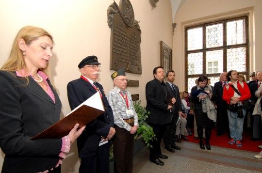 „Pamětní desky na tomto místě vydržely jen šest let. Komunistický režim, který nebyl o nic méně zrůdný než ten fašistický, nechtěl, abychom my a naše děti znali pravdu, a nechal je odstranit. Odstraněním desek však nemohlo dojít k vymazání vzpomínek!,“ zaznělo v projevu náměstkyně primátora Evy Herinkové při vzpomínkovém aktu u pamětních desek 16. obrněné divize americké armády a 17. střeleckého praporu v budově plzeňské radnice.