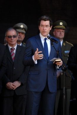 Stěžejní vzpomínková akce Slavností svobody u památníku Díky, Ameriko! se konala v přítomnosti několika stovek Plzeňanů a všech válečných veteránů, kteří do Plzně přijeli.