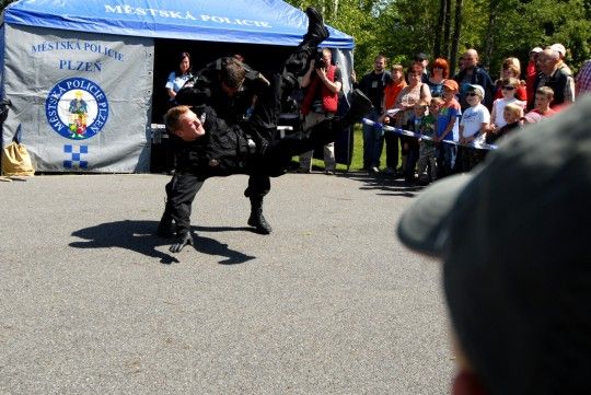 Historické tábory za obchodním centrem Plaza nabízí návštěvníkům nejen vybavení a vojenskou techniku, ale ukazují také, jaký byl běžný život v táboře americké armády, Československé obrněné brigády a německého wehrmachtu.