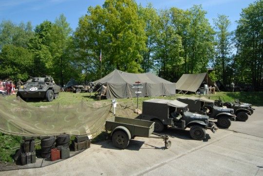 Slavnosti svobody 2011 - Historické tábory za Plazou