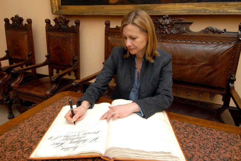 Primátor Baxa přijal slovinskou velvyslankyni