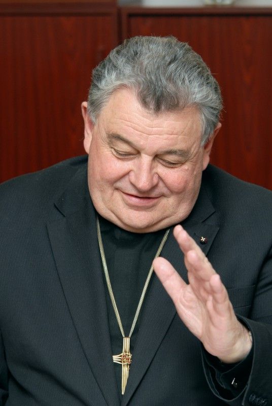 Primátor Baxa a náměstkyně Herinková se sešli s Mons. Dominikem Dukou. Poté zahájili výstavu o životě a době kardinála Berana „Milovat dobro a odporovat zlu“ ve Smetanových sadech.