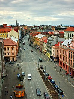 Autor fotografií: Martin Kubát, pohled z domu "U Mráčku".
