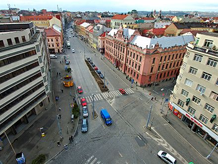 Autor fotografií: Martin Kubát, pohled z domu "U Mráčku".