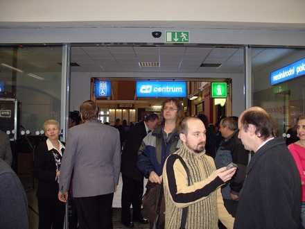 ČD CENTRUM - slavnostní otevření informačního centra Českých drah