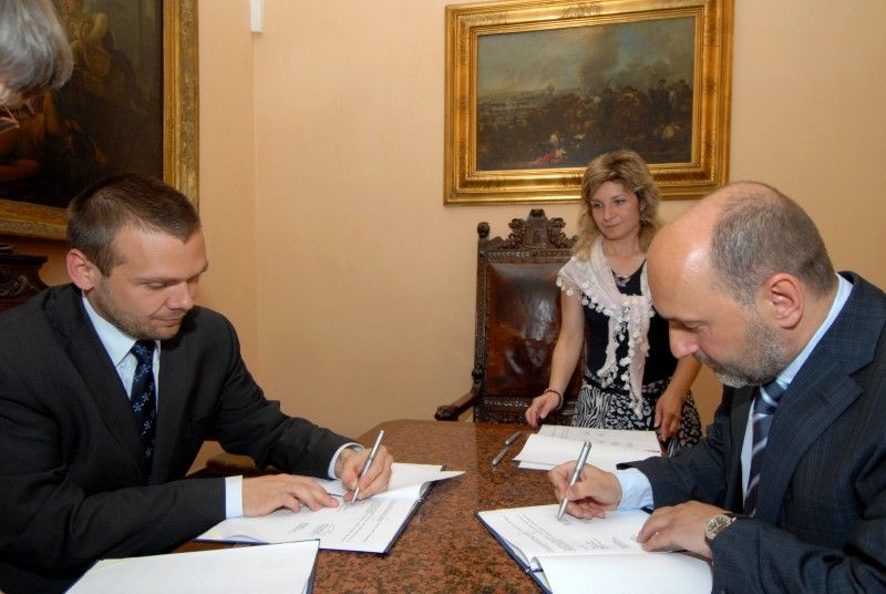 Deklarace mezi městem a FC Viktoria je podepsána