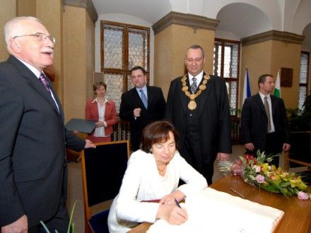 Zápis do pamětní knihy města Plzně