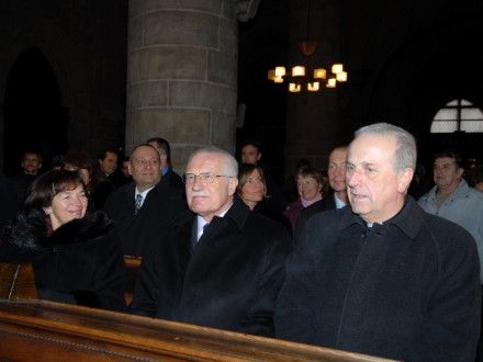 Návštěva katedrály sv. Bartoloměje, již za doprovodu plzeňského biskupa a s odborným výkladem arch. Soukupa