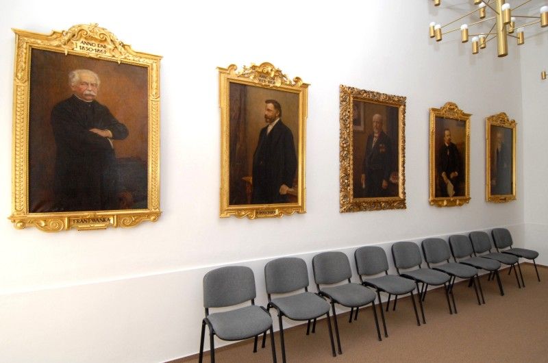 Místnost rady po rekonstrukci