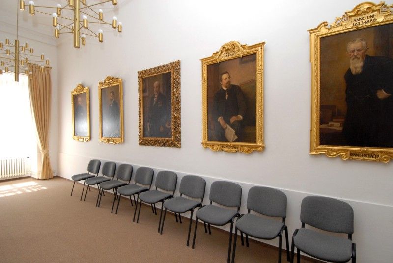 Místnost rady po rekonstrukci