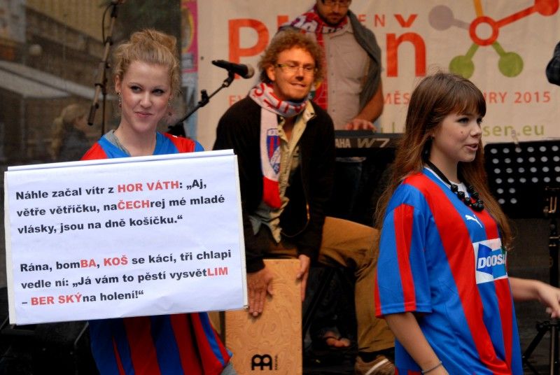 Stoletou historii plzeňské kopané v Plzni ode dneška představuje jedenadvacet výstavních panelů ve Smetanových sadech. Na fotografiích jsou zachyceny nejslavnější okamžiky, zápasy, legendy a také aktuální dění – mistrovská sezóna, oslavy titulu a následné úspěšné boje v pohárové Evropě.

Výstava, kterou zahájil (5.9.2011) primátor Martin Baxa společně s radní Irenou Rottovou za město Plzeň a Pavel Vrba s Pavlem Horváthem za FC Viktoria, potrvá do poloviny října.