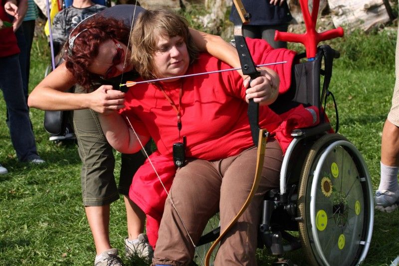 Handicapovaní poprvé soutěžili ve střelbě