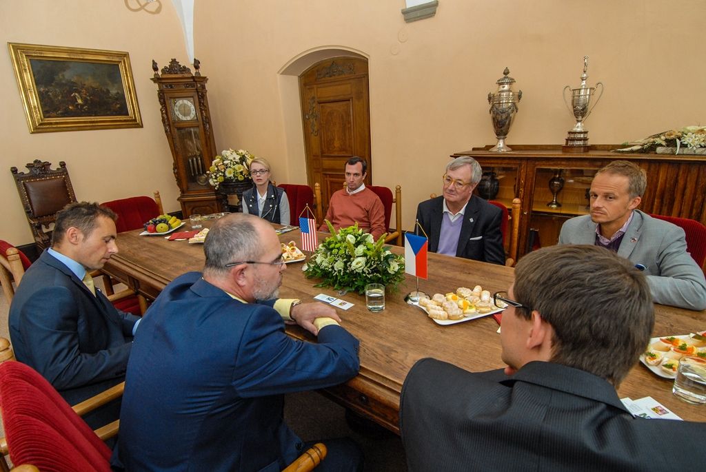 Slavnosti svobody i firmy zajímaly ministra obchodu Severní Karolíny