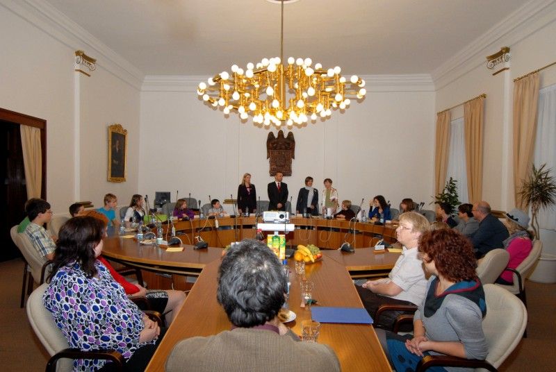 Velitele policie, vedoucí kasina, zástupce primátora, zaměstnance pracovního úřadu, pošty i kosmetického salonu z městečka Mini-Regensburg přivítali první listopadové odpoledne (2011) v zasedací místnosti Rady města Plzně primátor Martin Baxa a náměstkyně pro kulturu Eva Herinková.