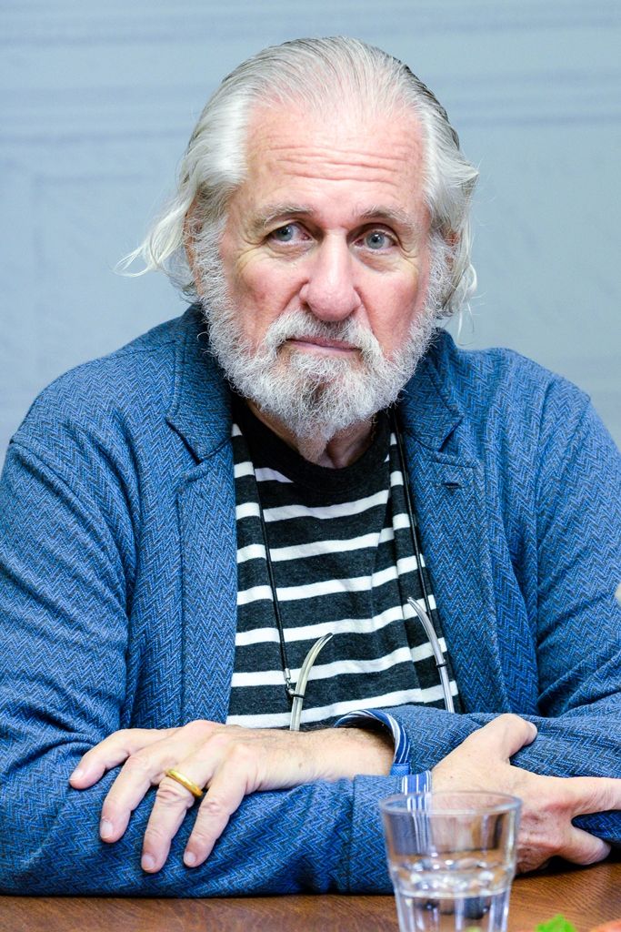 Architekt Richard Saul Wurman si na radnici převzal Cenu Ladislava Sutnara (foto: M. Pecuch, 12.6.2018)