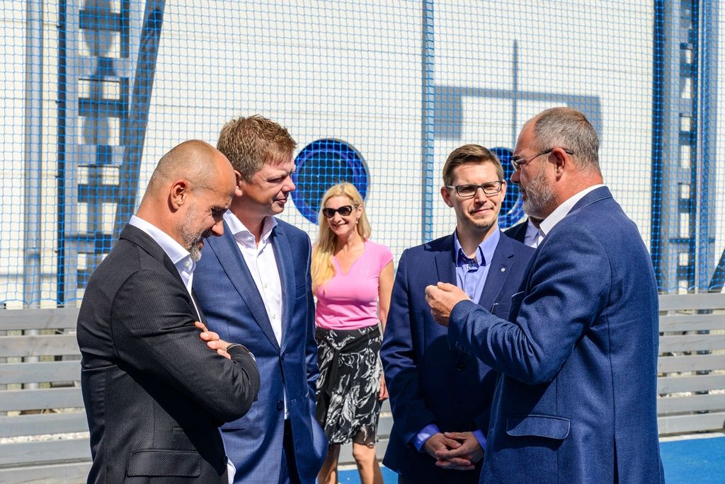 Plzeň má nové tréninkové hřiště pro hokejovou mládež (foto: M. Pecuch, 18.6.2018)