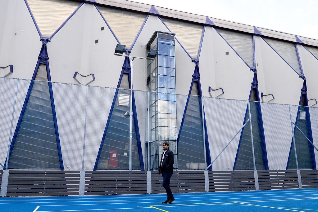 Plzeň má nové tréninkové hřiště pro hokejovou mládež (foto: M. Pecuch, 18.6.2018)