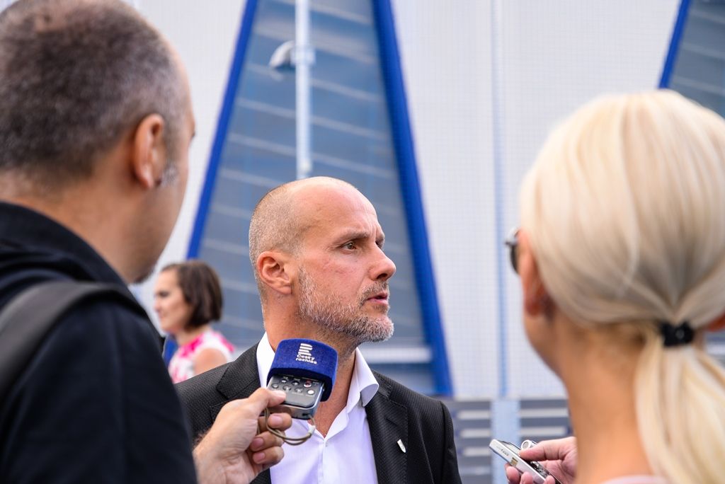 Plzeň má nové tréninkové hřiště pro hokejovou mládež (foto: M. Pecuch, 18.6.2018)