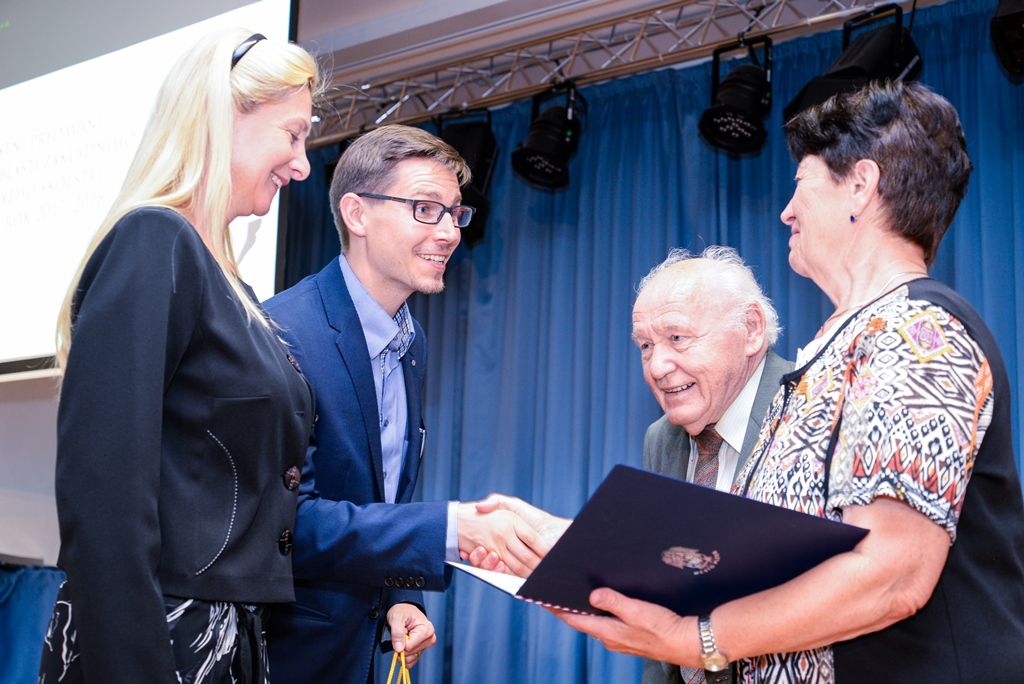 Slavnostní předávání ocenění pracovníkům ve školství (fotografie: M. Pecuch, 19.6.2018)