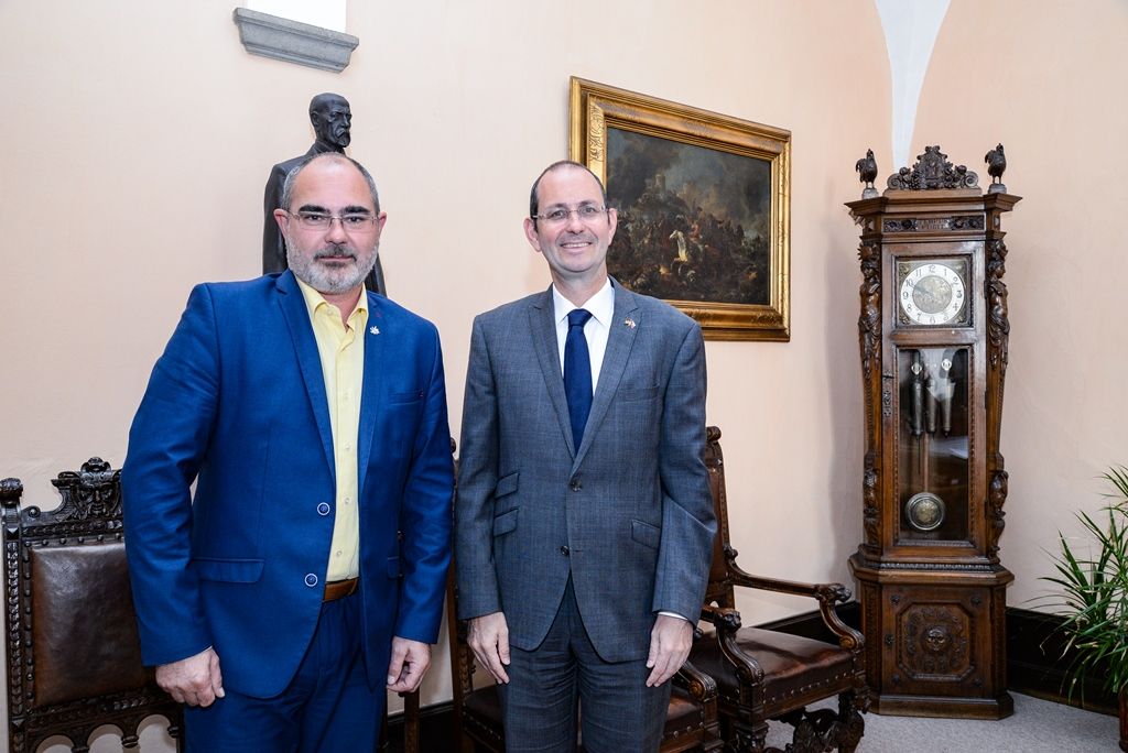 Plzeňskou radnici navštívili velvyslance Německa a po něm velvyslance Japonska