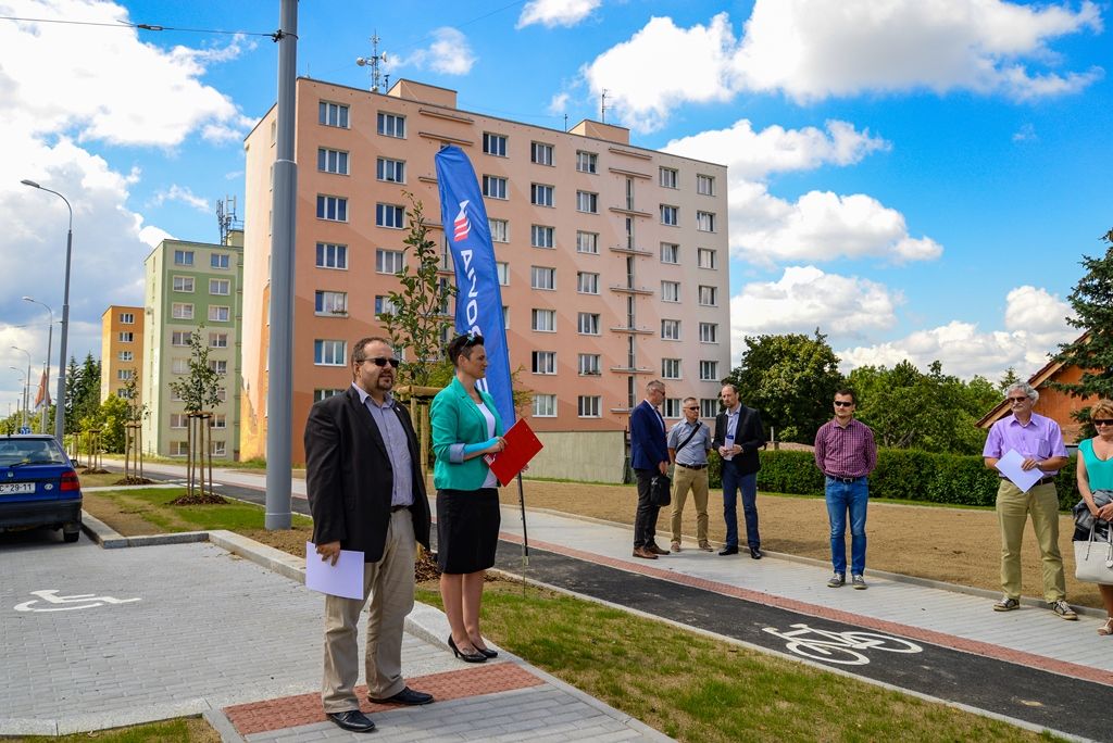 Rozsáhlá rekonstrukce Dlouhé ulice skončila (foto: M. Pecuch, 27.6.2018)
