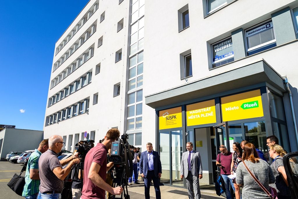 Plzeň je připravena na vyřizování agendy řidičských průkazů podle nových pravidel (foto: M. Pecuch, 2.7.2018)