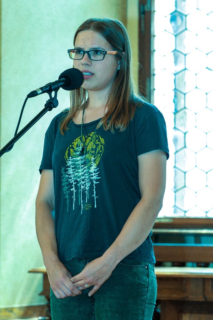 Náměstek primátora Martin Baxa přijal účastníky Letní jazykové školy v Plzni (fotografie: M. Pecuch, 9.7.2018)