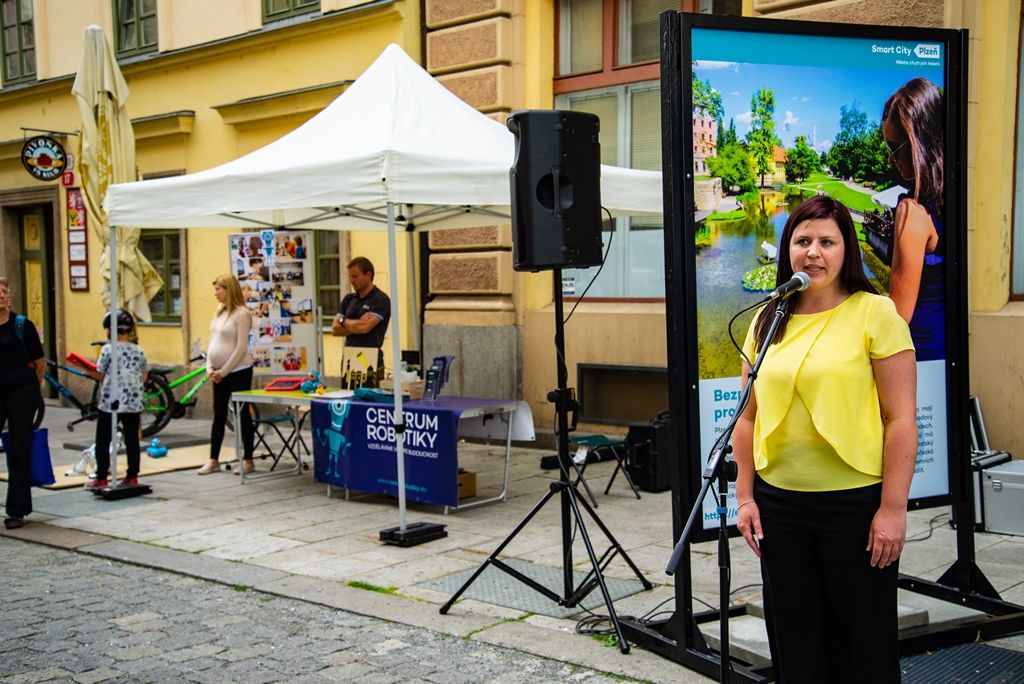 Výstava Smart City Plzeň (foto: M. Pecuch, 9.7.2018)