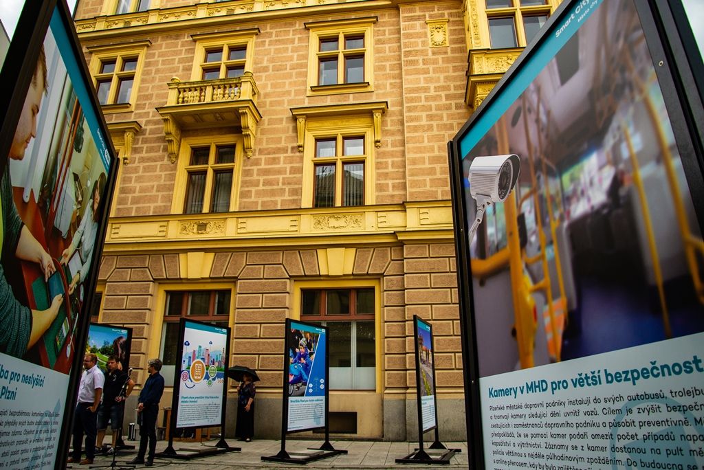 Výstava Smart City Plzeň (foto: M. Pecuch, 9.7.2018)