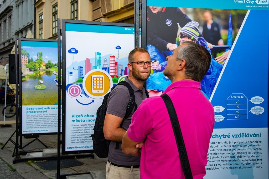 Výstava Smart City Plzeň (foto: M. Pecuch, 9.7.2018)