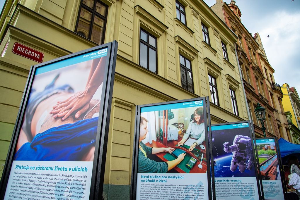 Výstava Smart City Plzeň (foto: M. Pecuch, 9.7.2018)