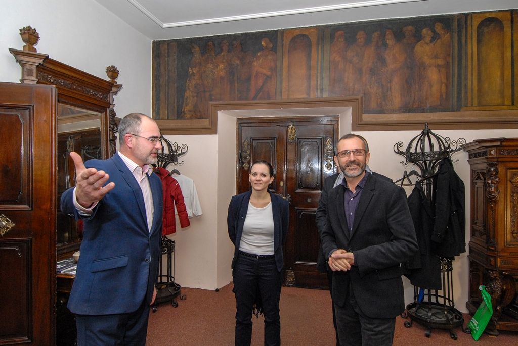 Návštěva Michela Magniera, ředitele úřadu Evropského hlavního města kultury Bruxelles a Výboru kultury a kreativity generálního ředitelství pro vzdělávání a kulturu Evropské komise