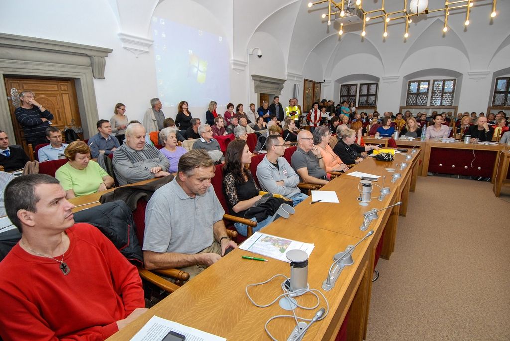Na radnici se uskutečnilo veřejné projednávání návrhu územního plánu