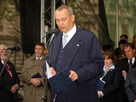 Tradiční pietní akt u památníku Díky, Ameriko!